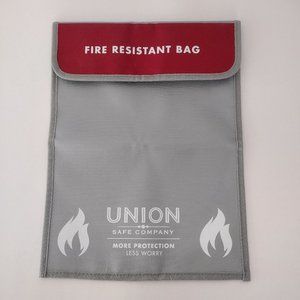 Union Safe Co Fire Resistant Protective Document Bag